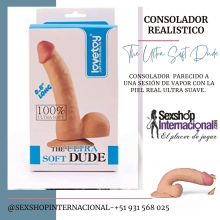 THE ULTRA SOFT DUDE CONSOLADOR PIEL REAL ULTRA SUAVE SEXSHOP 931568025